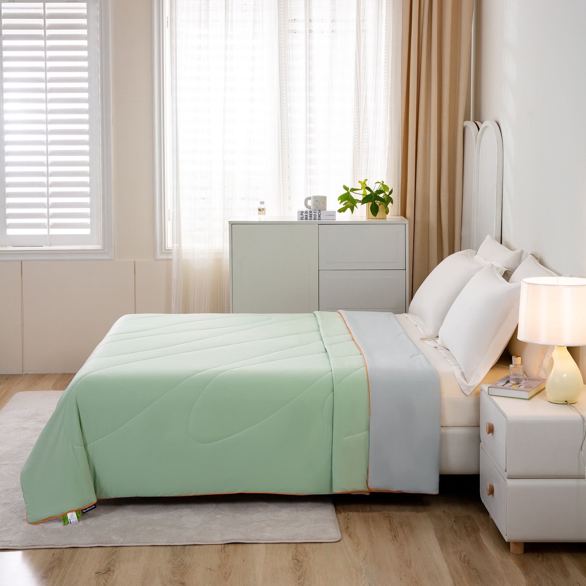Cooling-Comforter-green-3